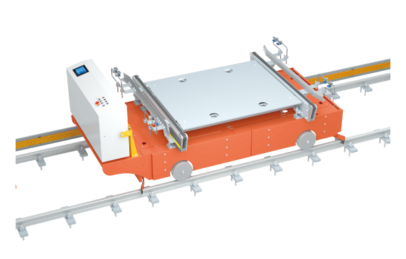 擎鷹重載鋼軌穿梭車